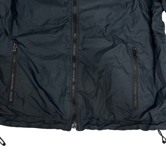 Structure Vintage Reversible Mens Fleece & Nylon Jacket Blue & Gray Size XL - Picture 7 of 16